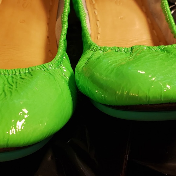 Like new Tieks Galactic Green sz 9 - Picture 4 of 6